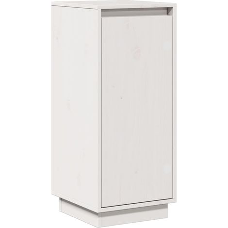 Aparador cómoda cómoda armario mueble organizador cocina salón salón 31,5 x 34 x 75 cm madera maciza de pino blanco 020030227