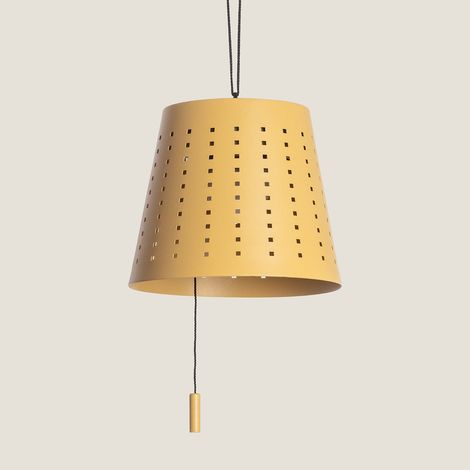 Lampada a Sospensione Solare per Esterni LED 3W Banate Giallo sabbia