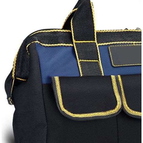 Werkzeugtasche aus dickem Oxford-Gewebe, abriebfest, multifunktional, ideal für Elektriker. (1/5)