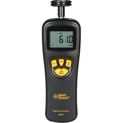 Tachymètre numérique LCD portable avec compteur de vitesse, large plage de mesure : 0,5 à 19 999 tr/min (1/5)