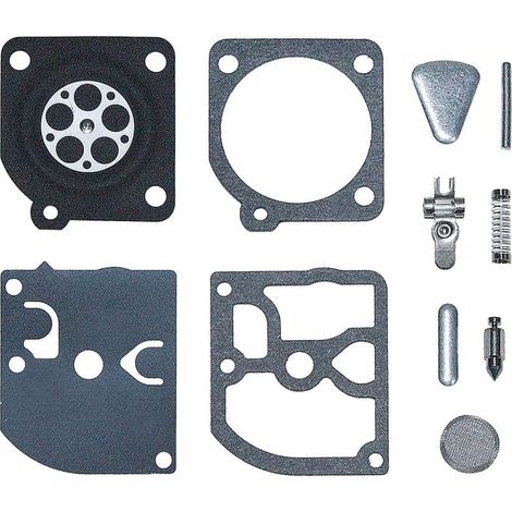 Membrane et Joints Kit pour Carburateur STIHL 021 023 025 FS300 FS350, Kit de Réparation Zama RB41 Pièces Accessoire Compatibles avec la Série Zama C1Q (1/5)
