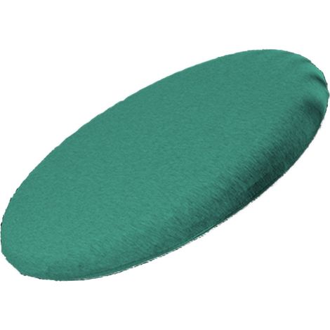 Coussin Pouf Rond Tatami Mousse Viscoélastique Déhoussable Lavable Confortable pour Chaise Salon Salle à Manger Vert 35x35x3.5cm/13.8x13.8x1.4in (1/4)