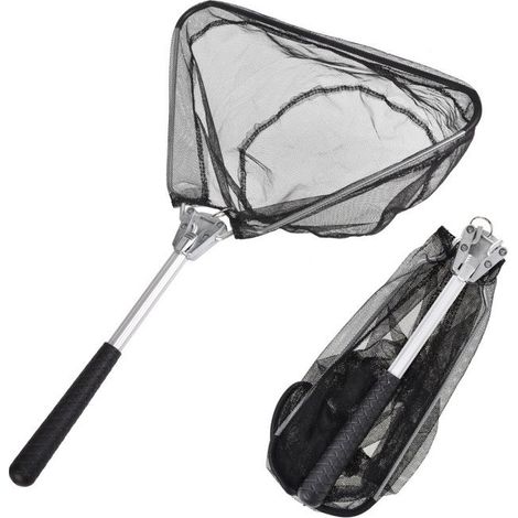 Épuisette télescopique 50 cm pour attraper poissons et oiseaux, 1 pièce (1/5)