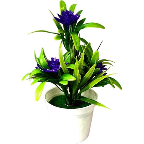 Fleurs artificielles, plantes, bonsaï en pot, décoration extérieure pour la maison, les fêtes et le jardin (1/5)