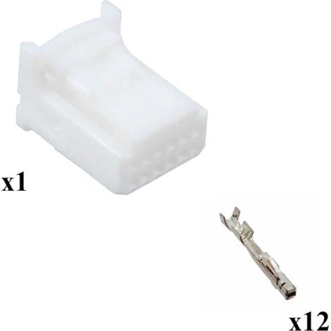 Kit connettore multilock 025 porta femmina 12 vie