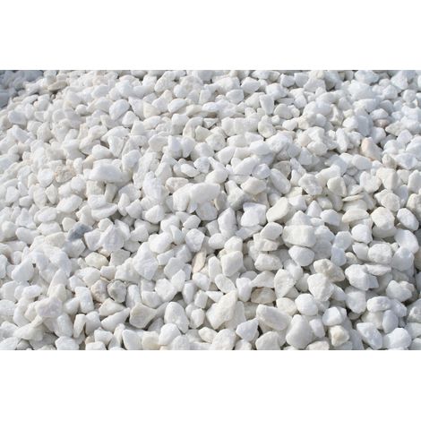 Grava Blanca Premium / Saco 20 kg. / 8-12 mm (1/5)