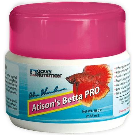 Ocean Nutrition Atison's Betta Pro - Alimento Granulado para Bettas