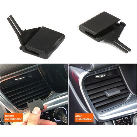 Gear shift paddles for the left air vents on Porsche Panamera 17-21 (1/5)