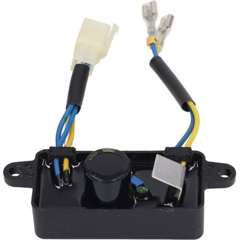Régulateur de tension AVR monophasé 6 fils régulateur de tension de moteur à essence pour générateur 1-2.5KW (1/4)