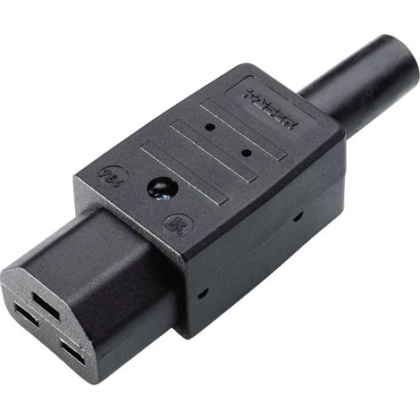 Elektrischer Verbinder Kaiser 764 schwarz 16 A 2 Pole