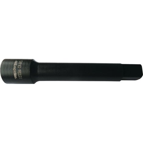 Adler Extensión de impacto 125mm 1/2", herramienta profesional para ensamblaje y mantenimiento, diseño reforzado, materiales resistentes, recubrimiento protector, color metálico.