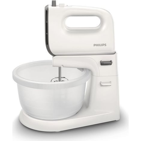 Batteur - PHILIPS - HR3745/00 - 450 W - 3 L - Blanc (1/5)