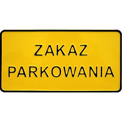 Panneau d'interdiction de stationnement 1529CM - TAB C5