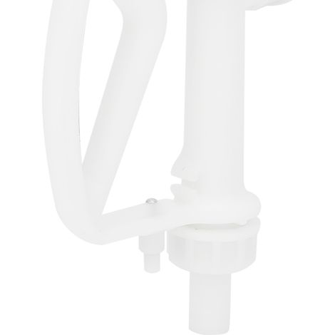 Pistolet de ravitaillement en plastique blanc SZ-20 pour méthanol, éthanol, urée et produits chimiques résistants à la corrosion. (1/5)