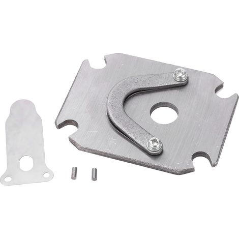 Plaque De Soupape De Compresseur D'air Pièce Métallique Accessoire Ensemble De Remplacement Kit De Plaque De Soupape De Compresseur D'air 3/8in 48x72mm 1P2.5P3P4P (1/5)