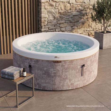 Piscina idromassaggio spa rotonda Cocoon Mspa 6 persone