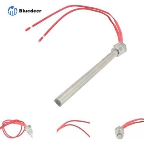 Bougie D Allumage - 150 mm - Diametre 10 mm - 300 W - 220 V - Pour Poele A Granules - 1 Unite (1/4)