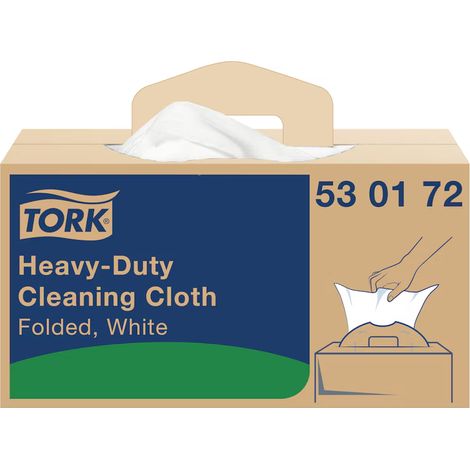 Chiffon de nettoyage ultra-résistant blanc W7 TORK