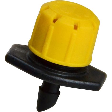 Jardibric – Lot de 100 goutteurs réglables 0 à 40 L/h – Arrosage précis – Construction durable pour jardins de taille moyenne à grande