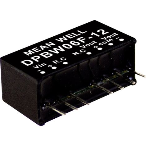 Mean Well DPBW06G-15 DC/DC-Wandlermodul 200 mA 6 W Anzahl Ausgänge: 2 x Inhalt 1 St.