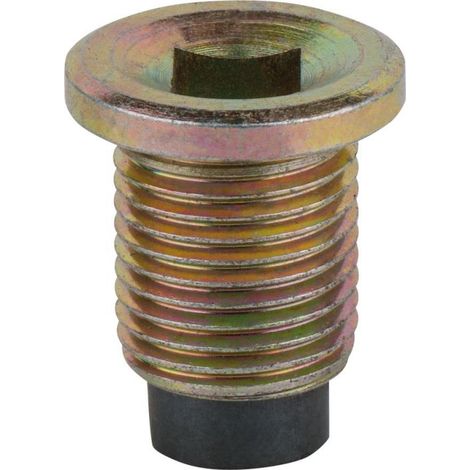 KS Tools Ölablassschraube, Innen4kant 8mm, M16x1,5x24mm, 10er-Pack - 430.1157