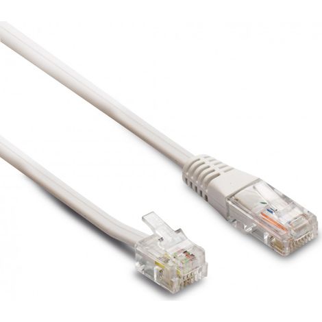 Câble téléphonique RJ45/RJ11 - 3 m (1/2)