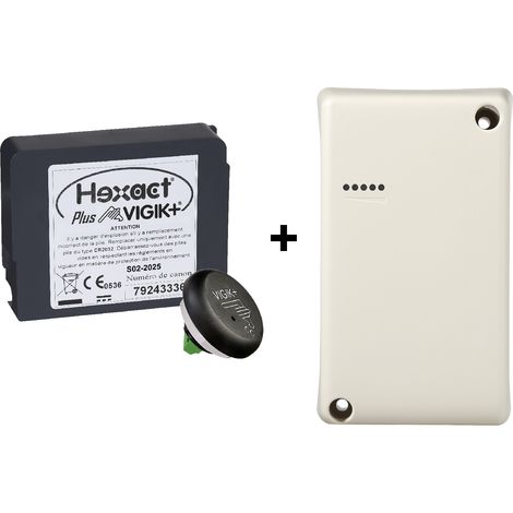 Pack VIGK+ gestion temps réel avec centrale HEPLUSV3 et transmetteur HEBOXINTV3 - AIPHONE HEPACKPLUSV3