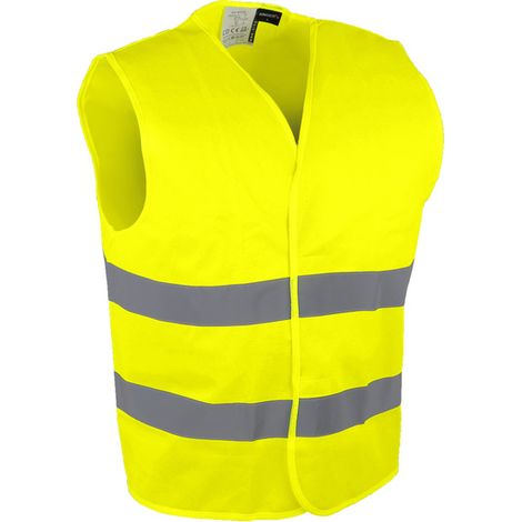 Gilet jaune haute visibilité Polyester Fermeture auto-agrippante - SINGER - GILA XL