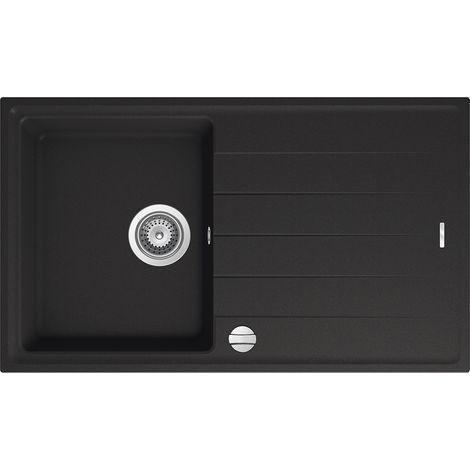 Granitspüle Victory S780.20 - black, ab 45er Unterschrank, 78 x 50 cm