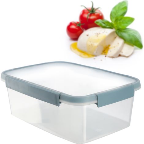 Envase de comida con tapa, fiambrera respetuosa del medio ambiente del almacenamiento 3.5L (1/5)