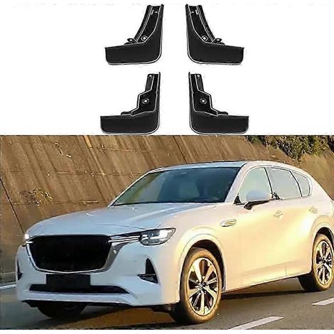 Lot de 4 bavettes de protection pour Mazda CX-60 (2022-2024), garde-boue profilés (paire). (1/5)