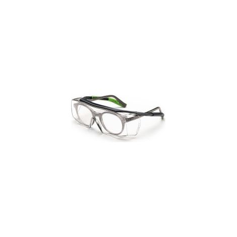 Univet 5X7 5X7-03-11 Überbrille mit Antibeschlag-Schutz, inkl. UV-Schutz Grau, Dunkelgrün EN 166 DIN (1/2)