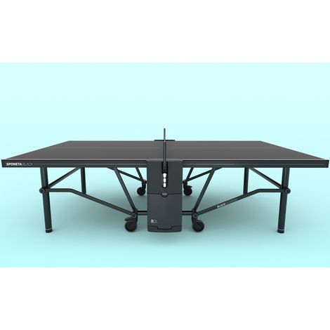 Sponeta Design Line Outdoor-Tischtennisplatte "SDL Black Outdoor" , wetterfest, schwarz, Outdoor