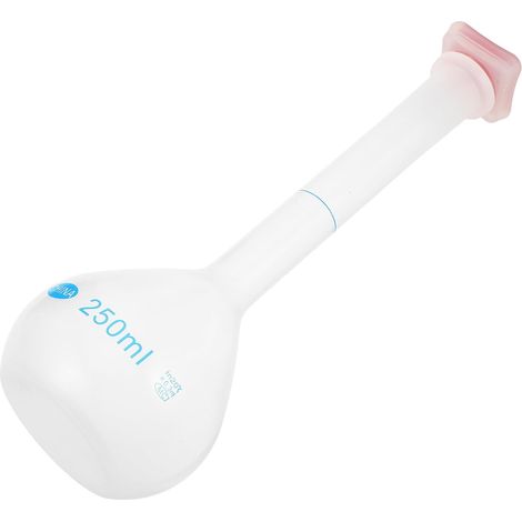 Fiole Jaugée Scientifique en Plastique pour Laboratoire 250ml Précision, Usage Polyvalent, Format Compact et Portable, pour Liquides Expérimentaux en Terrain (1/5)