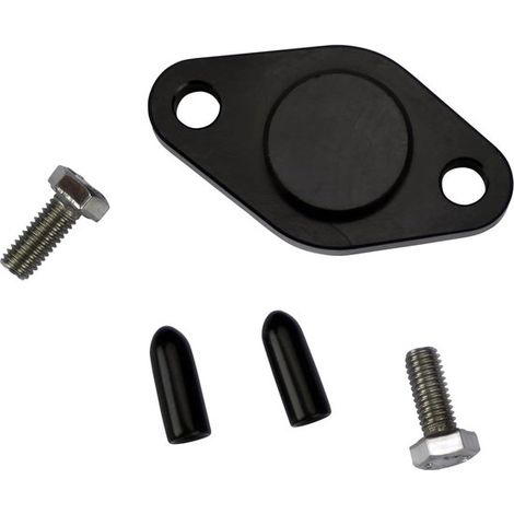 Compatible avec la plaque d'obturation du moteur 18T SAi. La plaque d'obturation doit être retirée. Accessoires d'échappement en aluminium usiné, adaptés à (1/5)
