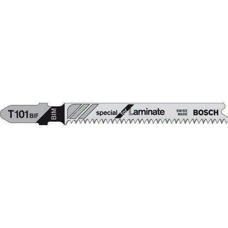 Bosch T 101 BIF hoja de sierra de calar gris pack 5 piezas (1/10)