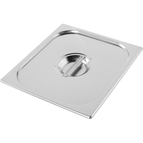 Couvercle inox avec poignée GN 2/3 325 x 353 mm - ATOSA