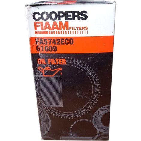 Filtro olio motore marca coopers fiaam codice filtro fa5742eco  g1609