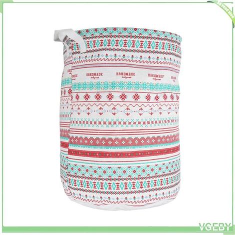 Panier à linge - FAFEICY - Grand panier à linge - Pliable - Imperméable - 35 x 44 cm (1/5)