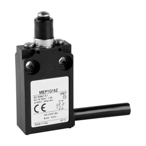 Panasonic MEP1G16Z MEP1G16Z Fine corsa 24 V 5 A Pistone IP67 1 pz.