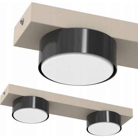 DECKENLEUCHTE LED PLAFON LOFT GX53 CASHMERE POLISH DEKORATIVE LAMPE 2-flammig