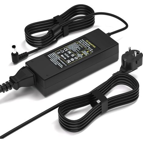 19.5V 4.7A Power Supply for Sony Bravia KDL 24 32 40 42 48 Inch LED LCD TVs AC Adapter (1/5)