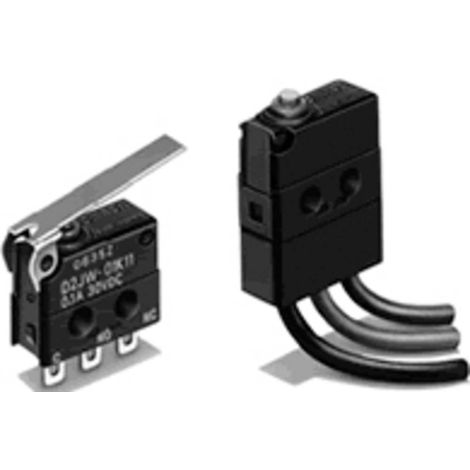 Omron D2JW-01K11 Microinterruttore 30 V/DC 0.1 A 1 x On / (On) 1 pz. Sacchetto
