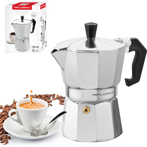 Caffettiera espresso Florina Grande da 3 tazze (1/5)