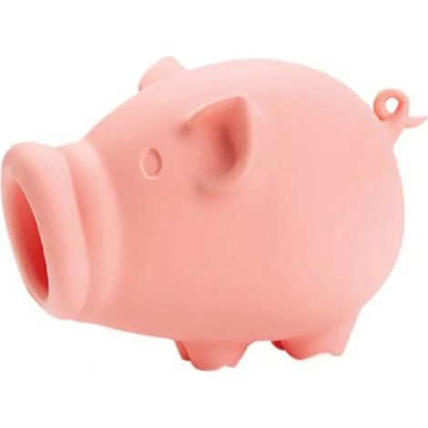 Créatif séparateur d'œufs de porc de silicone amusant outils de cuisine 8.8cm (1/5)