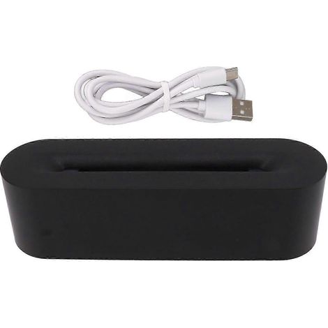 Diffuseur de flamme portable USB 7 couleurs, pratique et facile à utiliser. Humidificateur d'air idéal pour les chambres et les bureaux, noir. Qualité exceptionnelle. WHBYV (1/4)