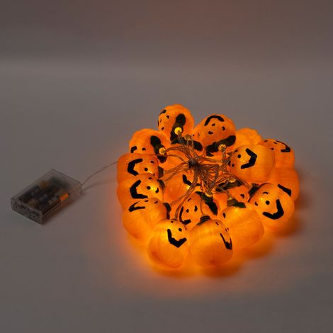 Halloween Pumpkin LED Light String 3 Meters 20 Lights (1/5)