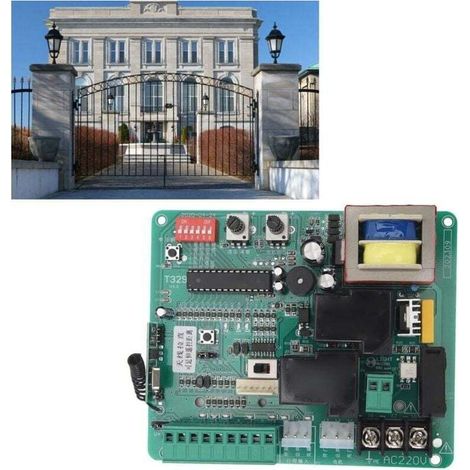 Carte de commande de circuit universelle pour ouvre-porte coulissant Carte de commande électronique principale pour moteur de portail coulissant 220 V (1/5)