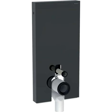 Geberit Monolith - Modulo sanitario per WC a terra, 101 cm, ingresso inferiore, color lava 131.002.JK.5