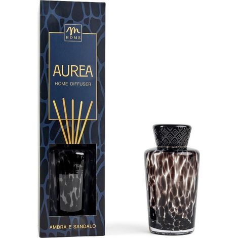 DIFFUSORE TARTARUGATO AMBRA E SANDALO 2L D14X24 DI MERCURY